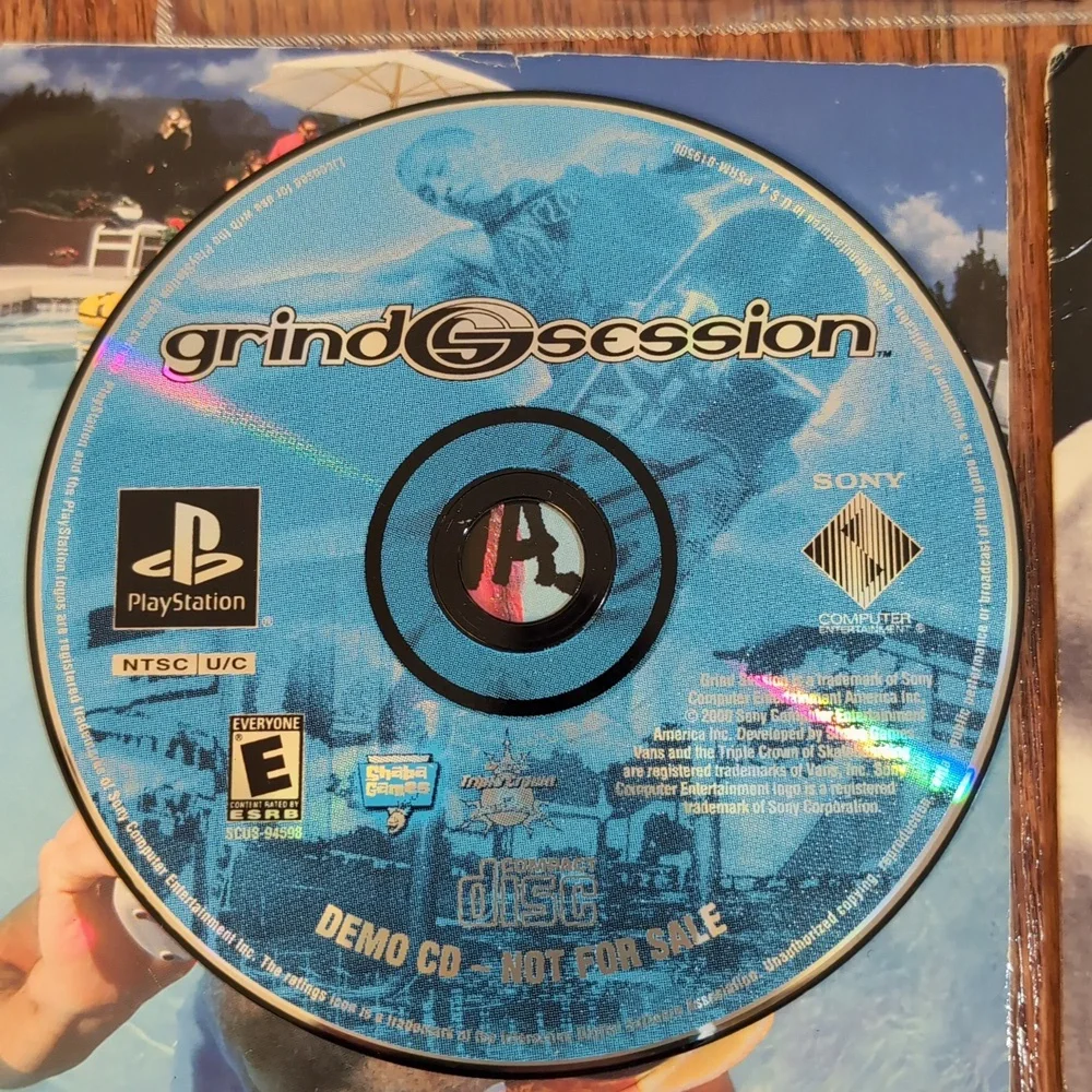 Sony PlayStation 1 Demo Discs Spyro Legend Of Legaia Grind Session Contender +